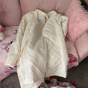 Women’s Cream thin Quilted Jacket